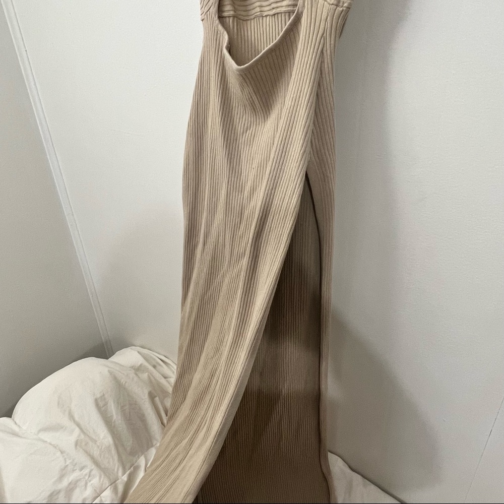 ShopLunaB Paradiso Dress Nude - Medium - Hera Cutout maxi - Picture 3 of 6